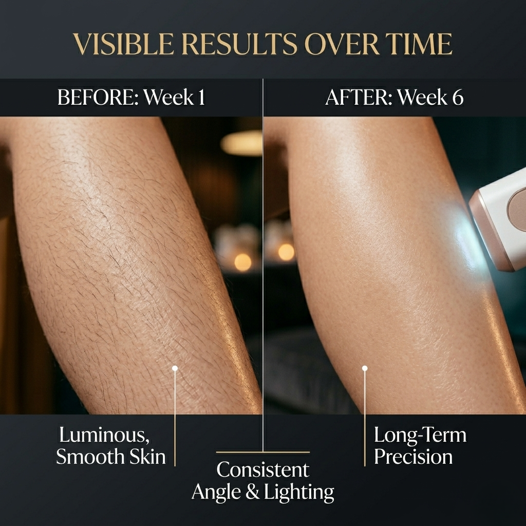 At-Home IPL Hair Removal Device
