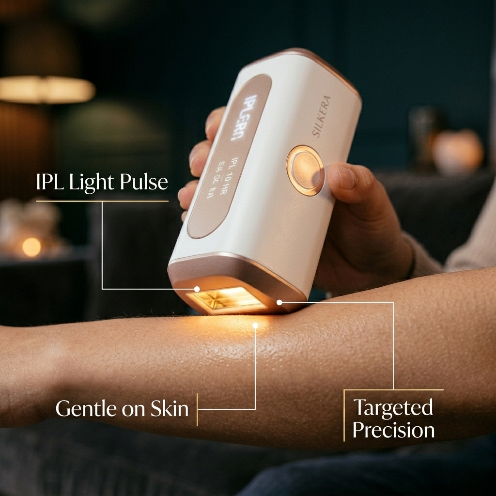 At-Home IPL Hair Removal Device