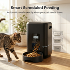Automatic Pet Feeder with Timed Feeding