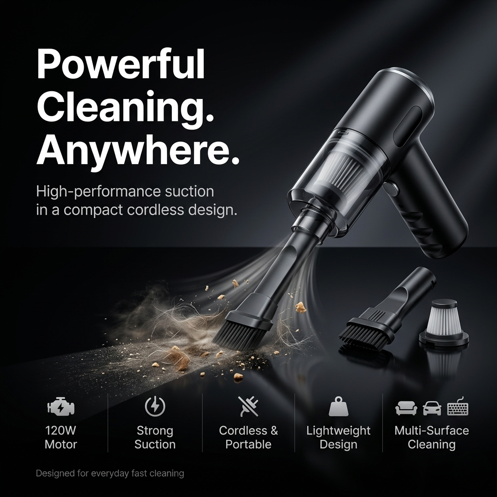 Cordless Handheld Vacuum Cleaner