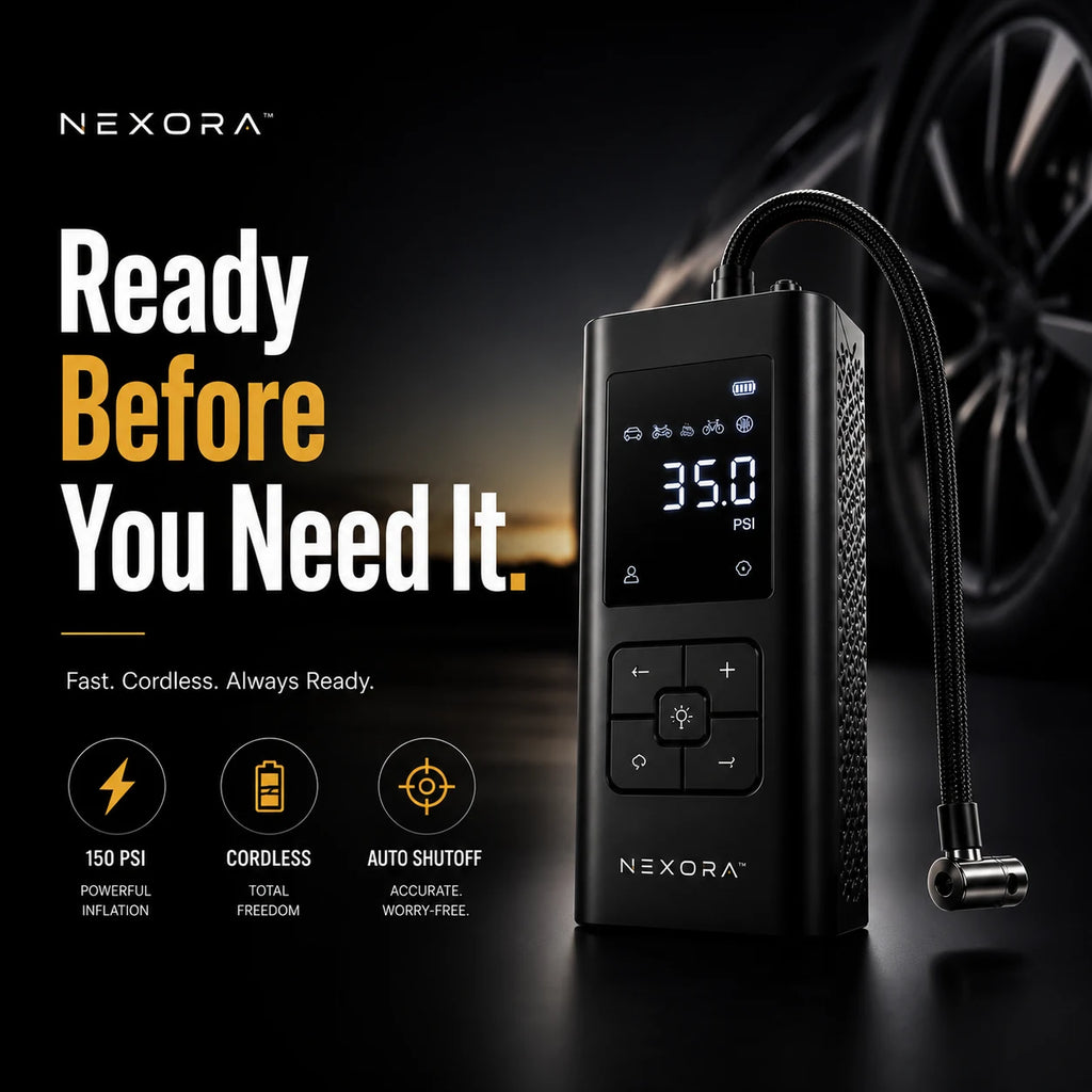 Never Get Stranded by Low Tire Pressure Again.